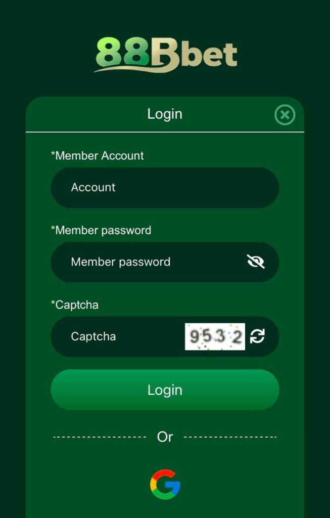 8 Bet Game registration process