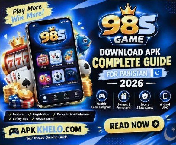 98s Game poster for Pakistani players 2026