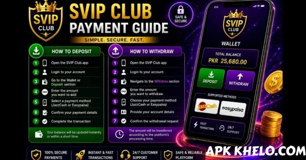 Svip Club Game promotional poster