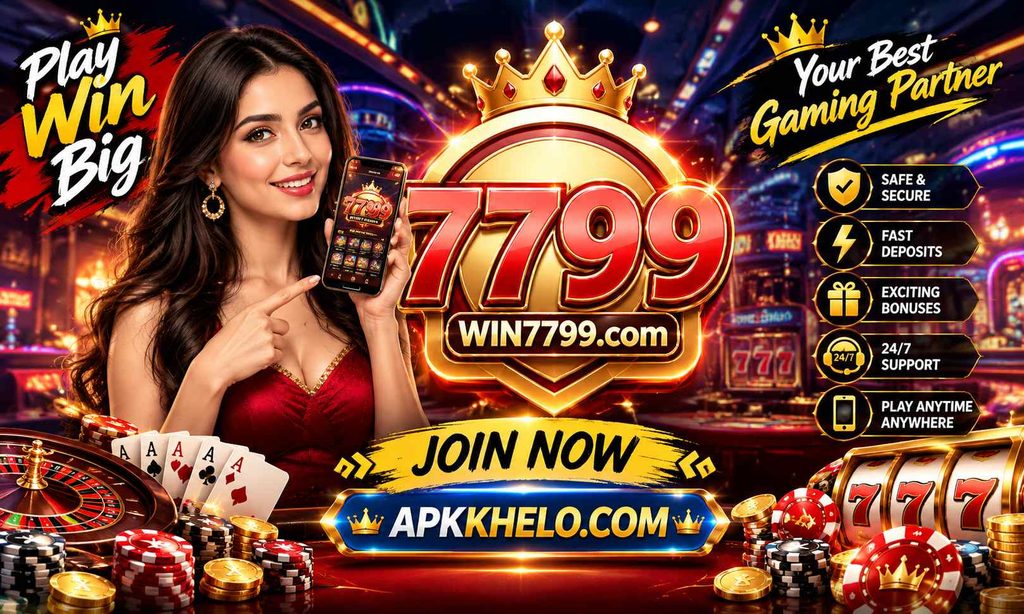 Win7799 Game promotional poster for Pakistan 2026